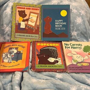 Frank Asch Bear Story Book bundle 5 books